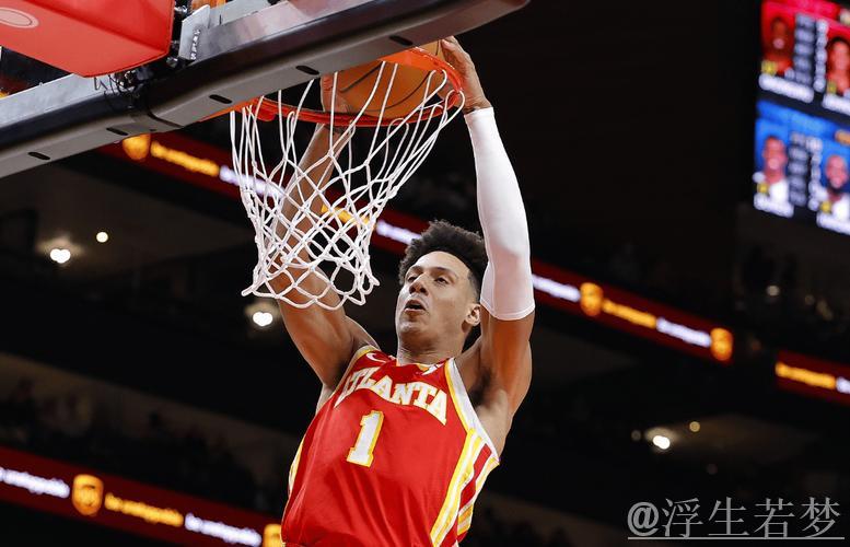 老鹰客场力克奇才 杰伦·约翰逊斩获连续三双 老鹰客场力克奇才 杰伦·约翰逊斩获连续三双